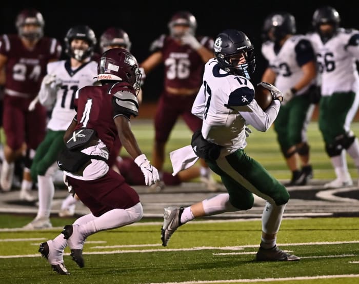 Little Rock Christian wide receiver Tate Collins (Photo by Jimmy Jones)